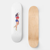 Tattoo Sailor Girl Skateboard (Recto)