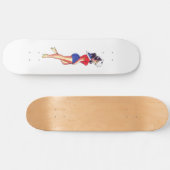 Tattoo Sailor Girl Skateboard (Horz)