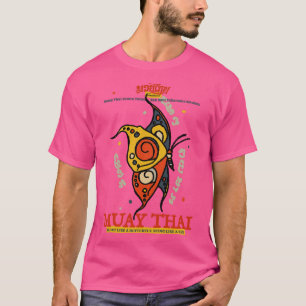 Tattoo Sak Yant Muay Thai Vlinder T-shirt