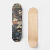 Tattoo Samurai Skateboard (Voorkant)