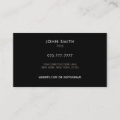 Tattoo Shop Slogans Carte de visite (Dos)
