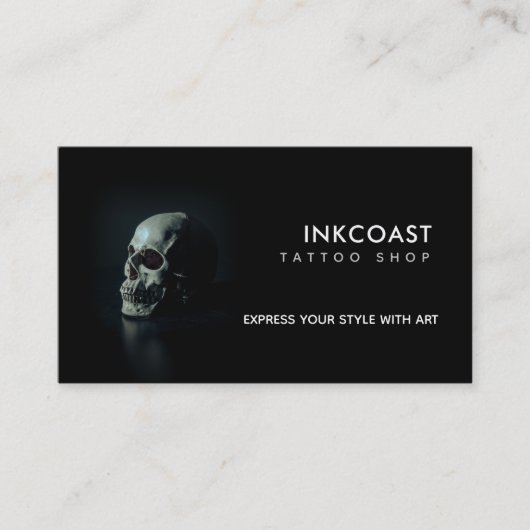 Tattoo Shop Slogans Carte de visite (Devant)