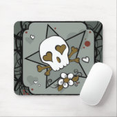 Tattoo Skull Mousepad Muismat (Met muis)