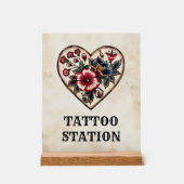 Tattoo Station Rétro Flash Sailor Heart Party (Recto)