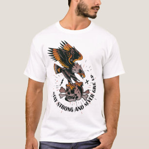 tattoo stay strong never give up adelaar t-shirt