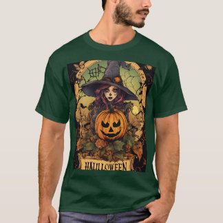 Tattoo stijl Halloween T-shirt