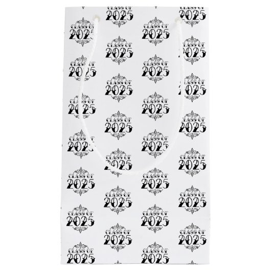 Tattoo Stijl Klasse van 2025 Afstuderen Klein Cadeauzakje (Voorkant)