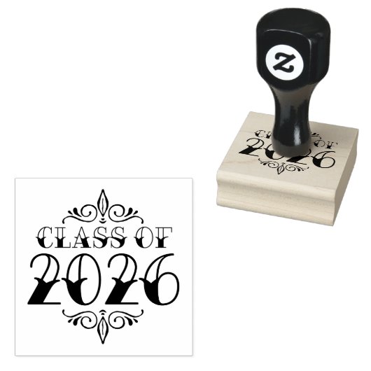 Tattoo Style Class van 2026 Afstuderen Rubberstempel (Gestempeld)