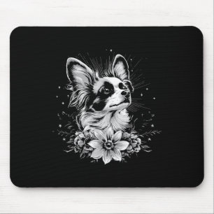 Tattoo Style Lover Papillon Retro Dog Muismat
