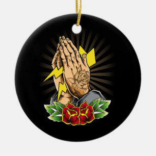 Tattoo Tatoeëren Tribal Symbool Artiest Bidden Lic Keramisch Ornament