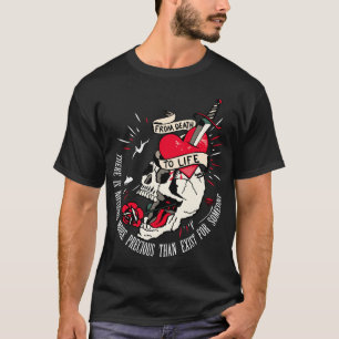tattoo the death from death to life core trans t-shirt