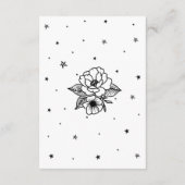 Tattoo Traditionele Hart Accommodatie bruiloft Informatiekaartje (Achterkant)