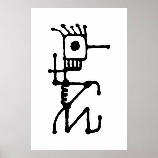 Tattoo uit stammen poster (Voorkant)