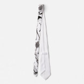 Tattoo uit stammen stropdas (Achterkant)