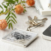 Tattoo Urban Winged Celtic Knot Sleutelhanger (Zijkant)