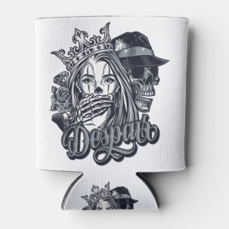 tattoo van de cichoreilanden blikjeskoeler