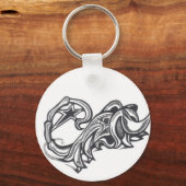 tattoo van de dierschorpioen sleutelhanger (Voorkant)