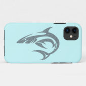 Tattoo van de haai Case-Mate iPhone case (Achterkant (horizontaal))