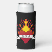 Tattoo van hart-mam (Seltzer Voorkant)