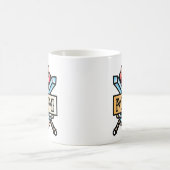 Tattoo van mam Stijl Roos Koffie Mok (Center)