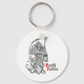 Tattoo van overlijden sleutelhanger (Achterkant)