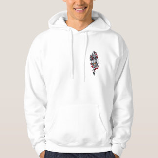 Tattoo van stammen met de schedel hoodie
