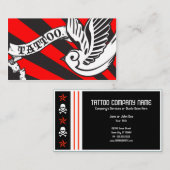 tattoo visitekaartje (Voorkant / Achterkant)