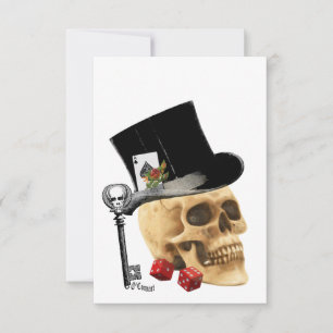 Tattoo voor gothische gambler