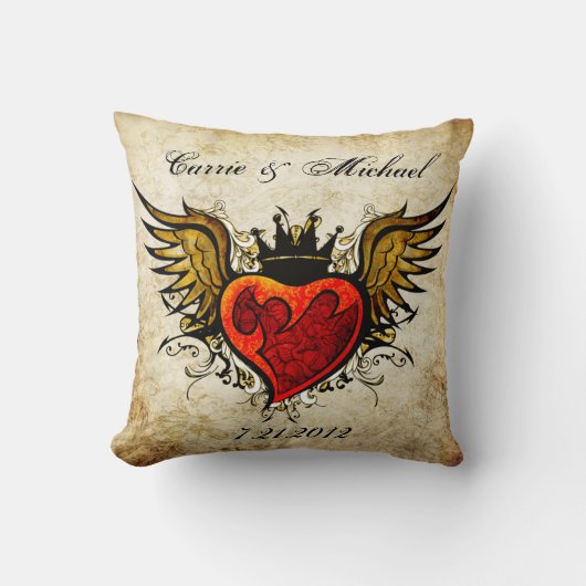  Tattoo Wedding Keepomwille Pillow Kussen (Voorkant)