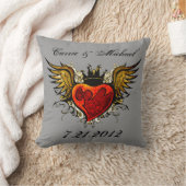 Tattoo Wedding Keepomwille Pillow Kussen (Deken)