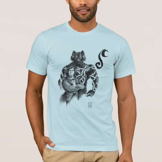 Tattoo Werewolf T-shirt (Voorkant)