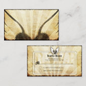 Tattoo Winged hart RSVPCards Informatiekaartje (Voorkant / Achterkant)