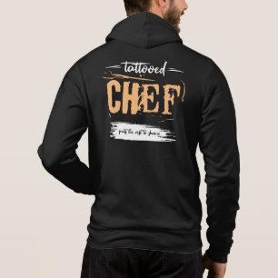 Tattooed Chef schaamt de rest. Cadeauidee. Hoodie
