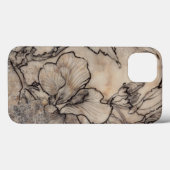 Tattooed Floral I Case-Mate iPhone Case (Achterkant (horizontaal))