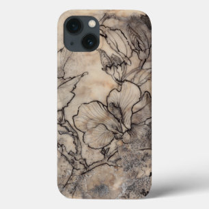 Tattooed Floral I iPhone 13 Hoesje