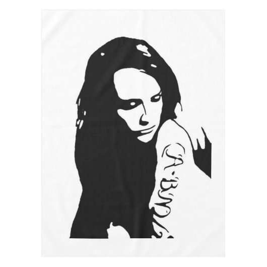 Tattooed Girl Tafelkleed (Voorkant)