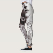 Tattooed Lady Maud Wagner 1907 Leggings (Links)