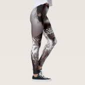 Tattooed Lady Maud Wagner 1907 Leggings (Rechts)