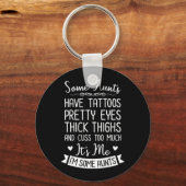 Tattooed tante sleutelhanger (Voorkant)