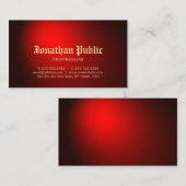 Tattooistisch Tattoo Kunstkunstenaar Creative Blac Visitekaartje (Voorkant / Achterkant)