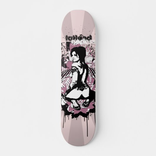 Tattoooed Goddess Skateboard (Devant)