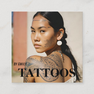 Tattoos Artist Graphic Visitekaartje
