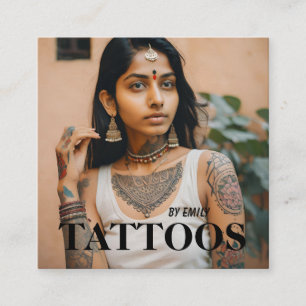 Tattoos Artist Graphic Visitekaartje