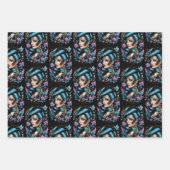 Tattoos en Rozen Inpakpapier Vel (Voorkant)