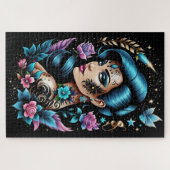 Tattoos en Rozen Legpuzzel (Horizontaal)