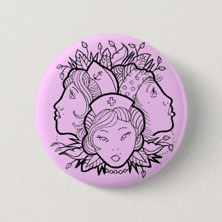 tattoos meisjes ronde button 5,7 cm