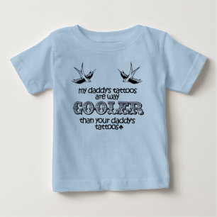 "Tattoos van mijn vader" Baby Shirt