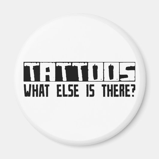 Tattoos Wat is er nog meer? Magneet (Voorkant)