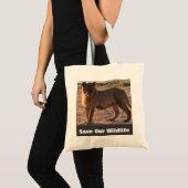 Tau Save Our Wildlife Canvas tas (Voorkant (product))