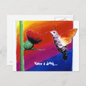 Taubenschwänzchen Briefkaart (Voorkant / Achterkant)